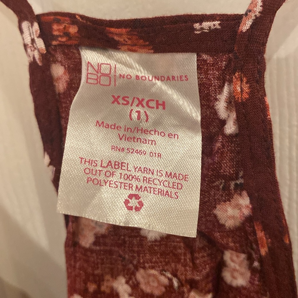 Floral Razor Back Cami - Picture 2 of 4
